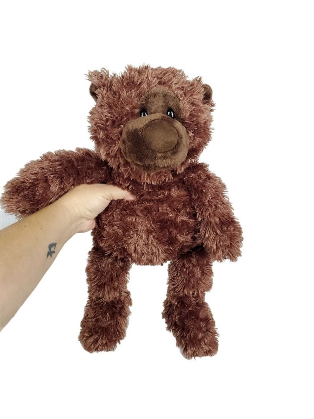 Vtg GUND plush Dark brown cuddle Bear - Picture 7 of 9